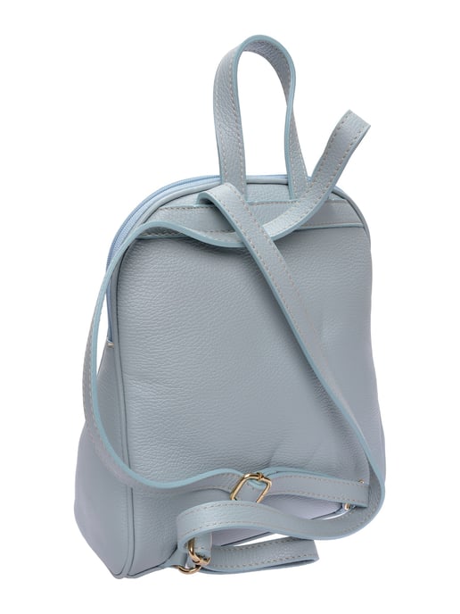 Anna Luchini Turquoise Leather Bag - Image 2