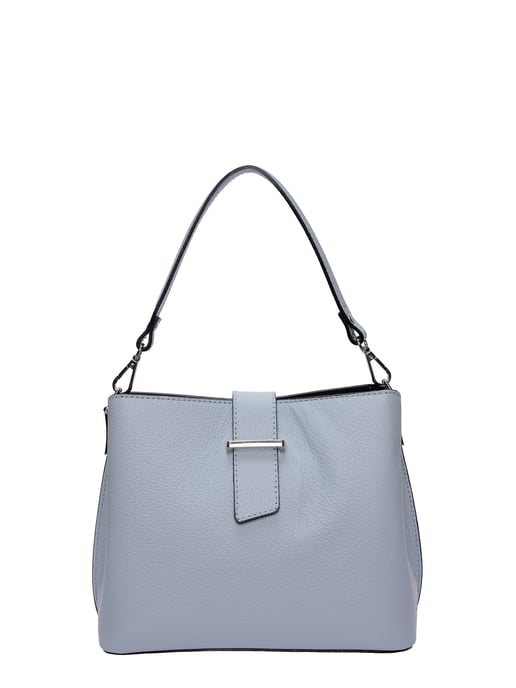 Isabella Rhea Turquoise Rundleer Tas - Image 1