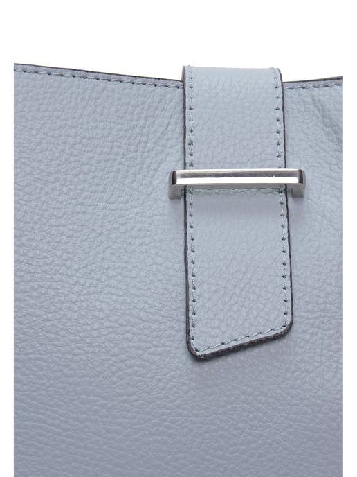 Isabella Rhea Turquoise Rundleer Tas - Image 3