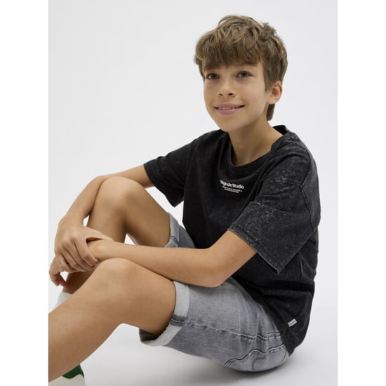 Jack & Jones Jjirick jjoriginal shorts am 360 sn jnr grey denim - Image 4