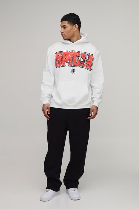 Spidey Oversized License Print Hoody - Image 4