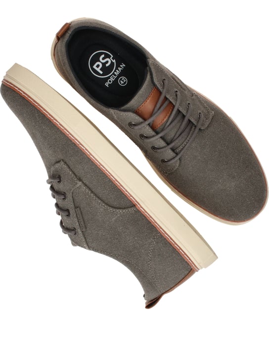 PS Poelman Canvas Veterschoenen Heren - Image 4
