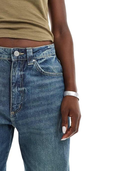 Cotton On super baggy jeans in blue dusk denim - Image 4