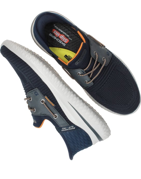 Skechers Slip-Ins Delson 3.0 Roth Instappers Heren - Image 4