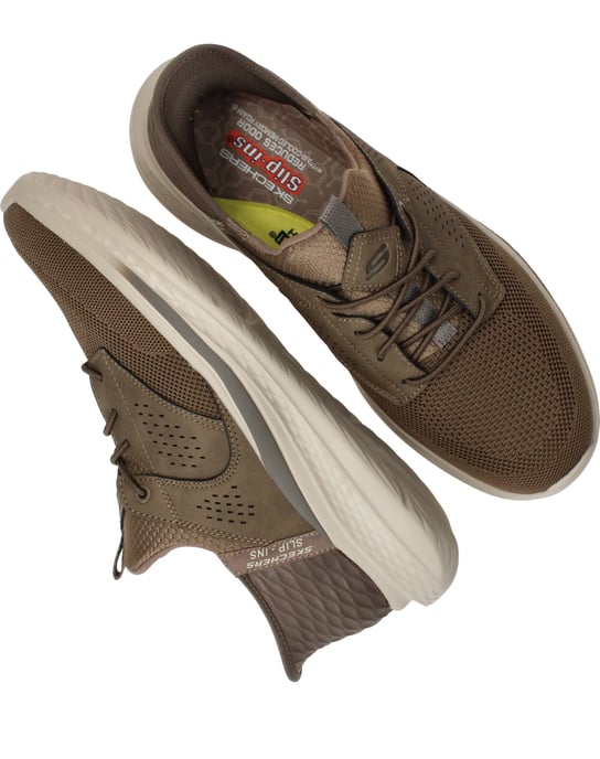 Skechers Slade Caster Slip-Ins Relaxed Fit Sneakers Heren - Image 4