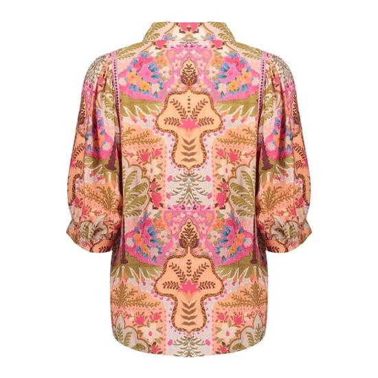 Geisha 63192-20 420 blouse pink/cherry red - Image 4