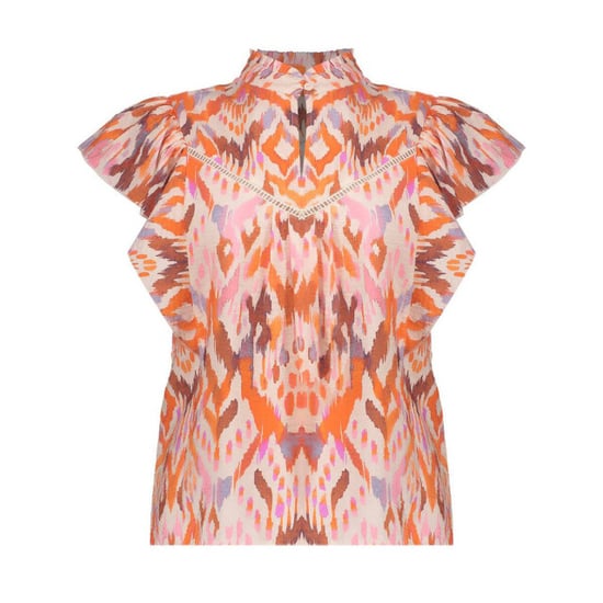 Geisha 63260-20 718 top ecru/mandarine red/lila - Image 1