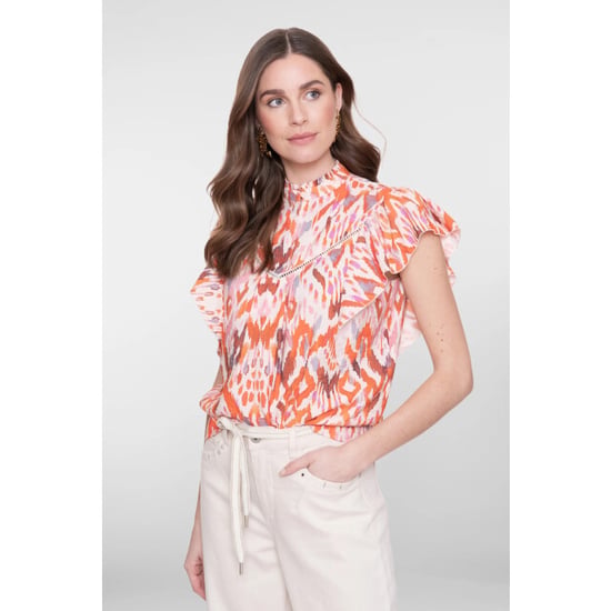 Geisha 63260-20 718 top ecru/mandarine red/lila - Image 5