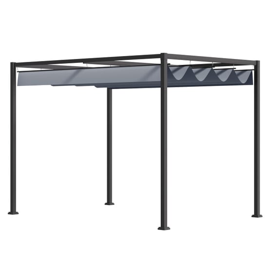 4goodz Pergola van metaal en kunststof, uv- en waterbestendig - - Image 1