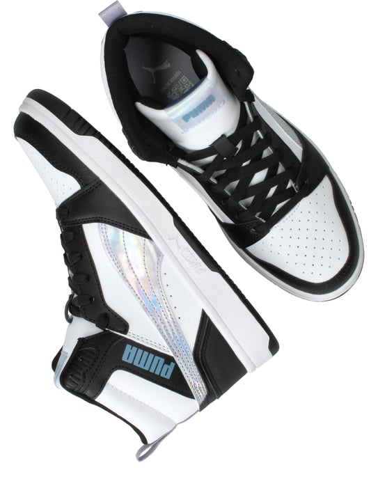 Puma Rebound V6 Mid Space Belle Sneakers Meisjes - Image 4