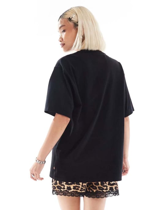 Dickies heavyweight short sleeved t-shirt in black - Image 3