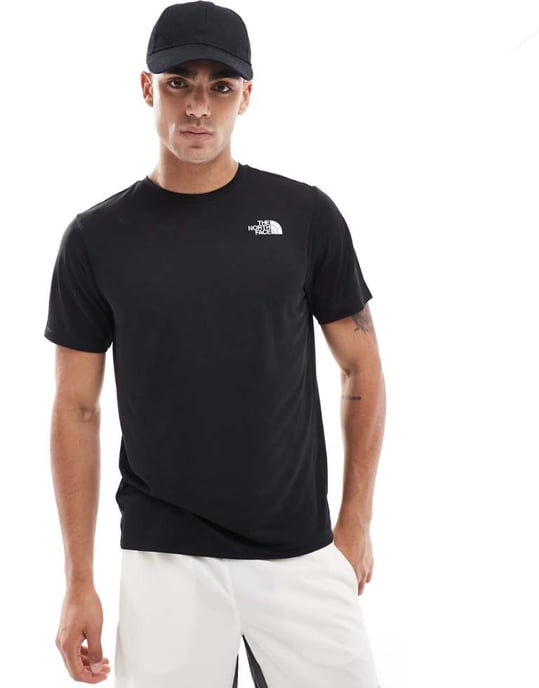 The North Face Training 24/7 logo t-shirt in black - Image 1