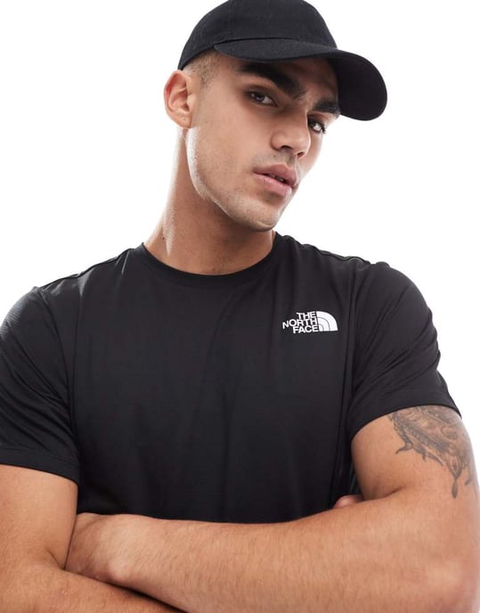 The North Face Training 24/7 logo t-shirt in black - Image 3