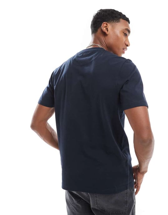 Farah Danny t-shirt in navy - NAVY - Image 3