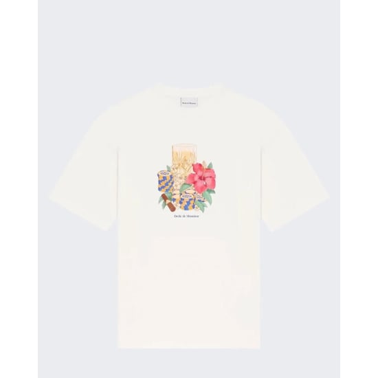 Drole De Monsieur Heren t-shirt hibiscus club - Image 1
