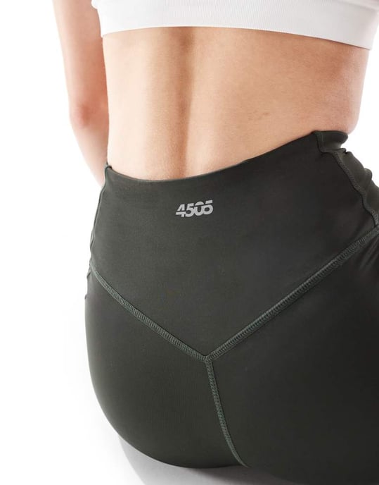 4505 Tall Icon bum sculpt gym legging in khaki - Image 4