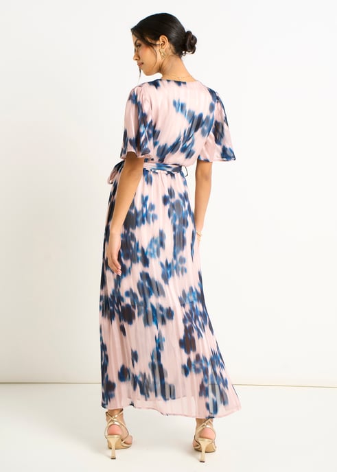 Champagne Blur Midi-klänning med djurmönster - Image 4