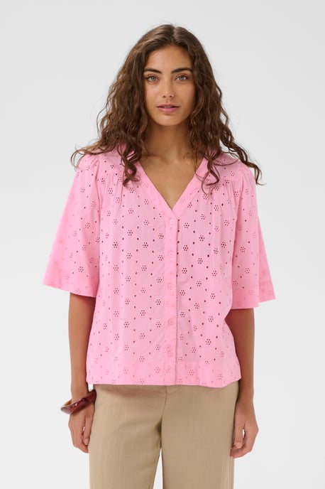 Blouse met korte mouwen CUadelfine Blouse met korte mouwen Classic fit - Image 3