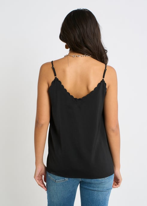Zwarte oversized shirt met luchtstroom - Image 4
