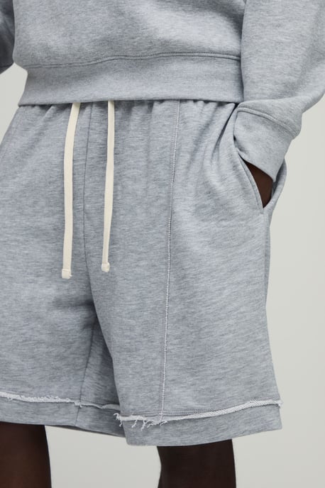 Baggy Drop Crotch Exposed Seam Loopback Short - Image 3