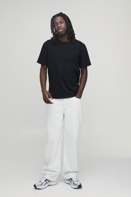 Basic Relaxed Fit Jeans - Image 4