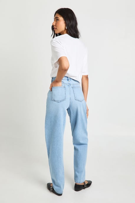 Tall Basics High Waist Mom Jean - Image 2