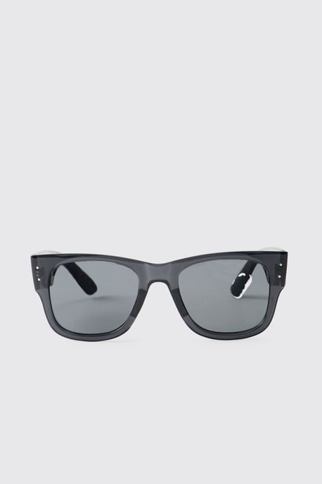 Plastic Rectangle Sunglasses - Image 2