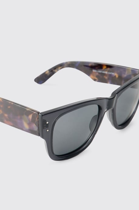 Plastic Rectangle Sunglasses - Image 4