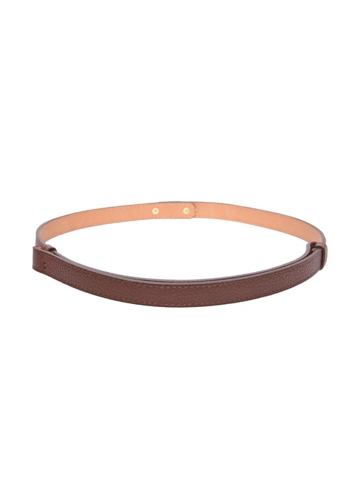 Isabella Rhea Bordeauxrood Rundleer Riem - Image 2