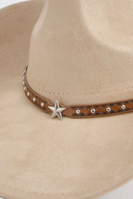 Star Trim Western Cowboy Hat - Image 3