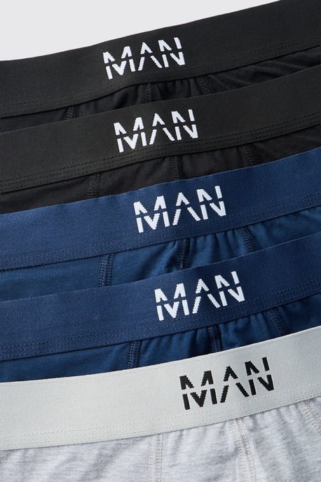 5 Pack Mixed Colour Man Trunks - Image 6