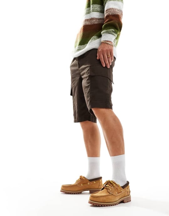 Timberland authentic boat shoes wheat nubuck - Image 3