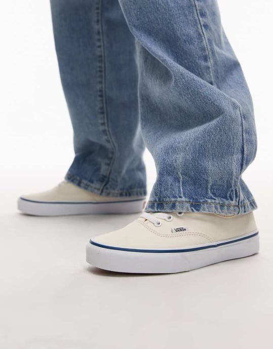 Vans Authentic trainers in off white - Image 1