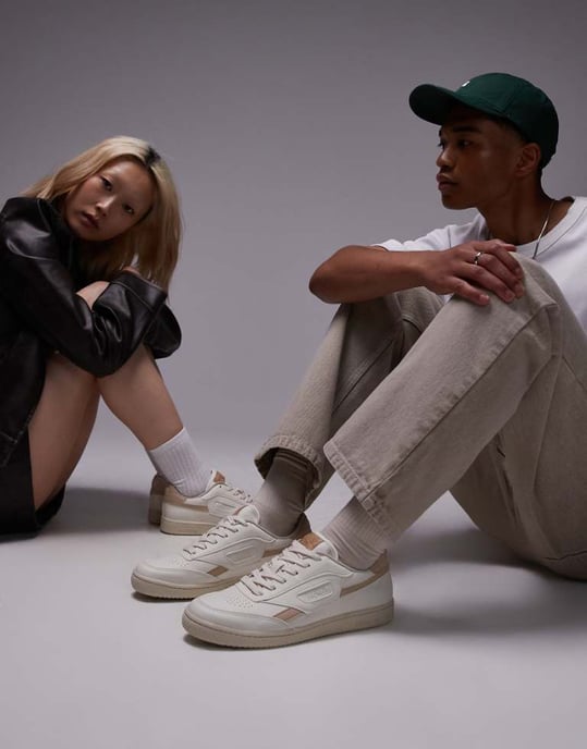 Saye unisex Modelo '89 trainers in beige - Image 1