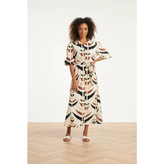 Smashed Lemon Travel shirtjurk met grafische aztec print | - Image 1