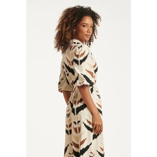Smashed Lemon Travel shirtjurk met grafische aztec print | - Image 5