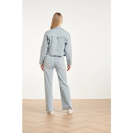 Smashed Lemon High-waisted wide leg jeans | - Image 3