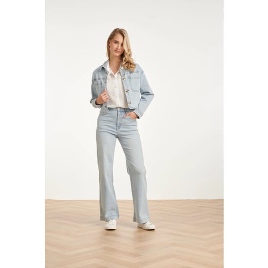 Smashed Lemon High-waisted wide leg jeans | - Image 4