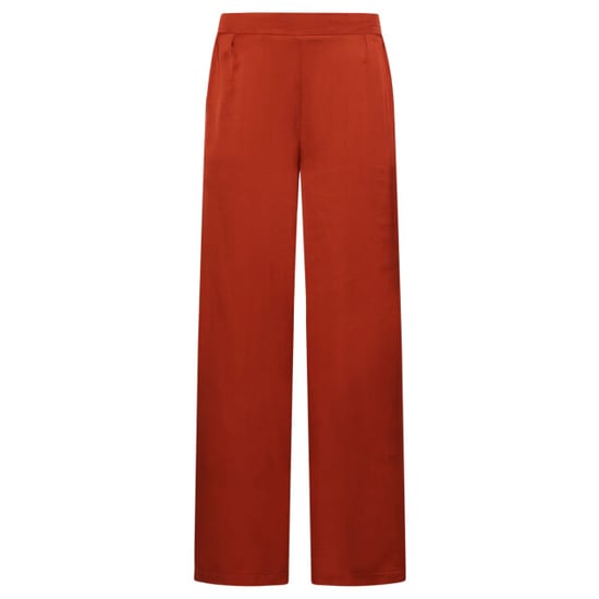 Smashed Lemon Wide leg pantalon met satijn-glans | - Image 5