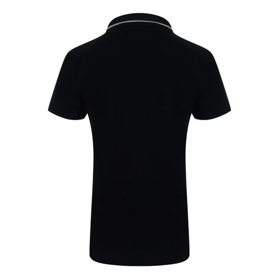 Love Moschino Signature Logo Black Polo Shirt - Image 3