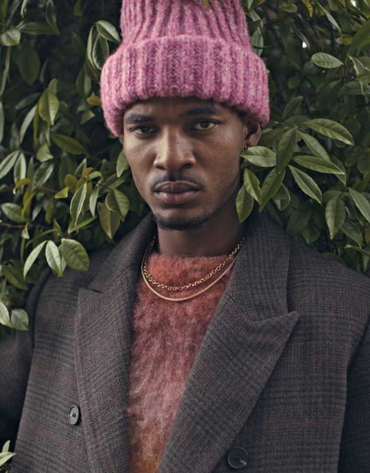 Topman single breasted overcoat in heritage check - Image 2