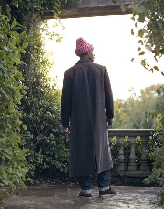 Topman single breasted overcoat in heritage check - Image 3