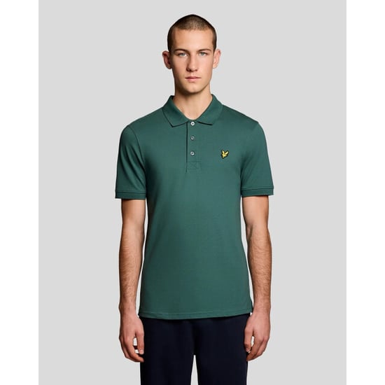 Lyle and Scott Plain polo shirt donker - Image 1