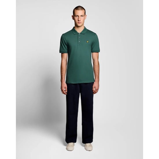 Lyle and Scott Plain polo shirt donker - Image 2
