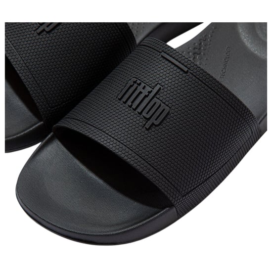 Fit Flop Volwassen iQushion zwembadslippers voor uniseks (Zwart) - Image 4