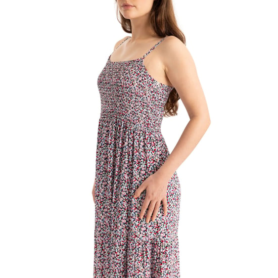Trespass Womens/Ladies Selena Ditsy Floral Maxi Dress (Multicoloured) - Image 3