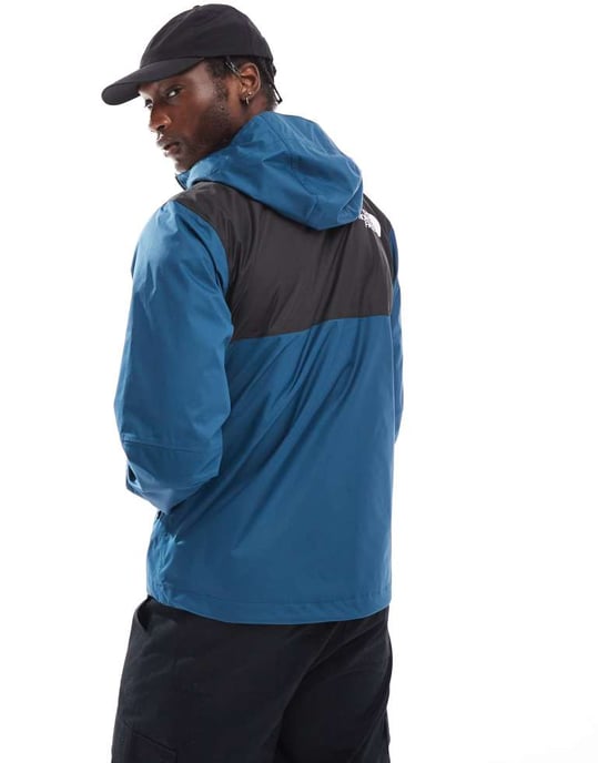 The North Face Mountain Quest insulated waterproof jacket in navy - Image 3