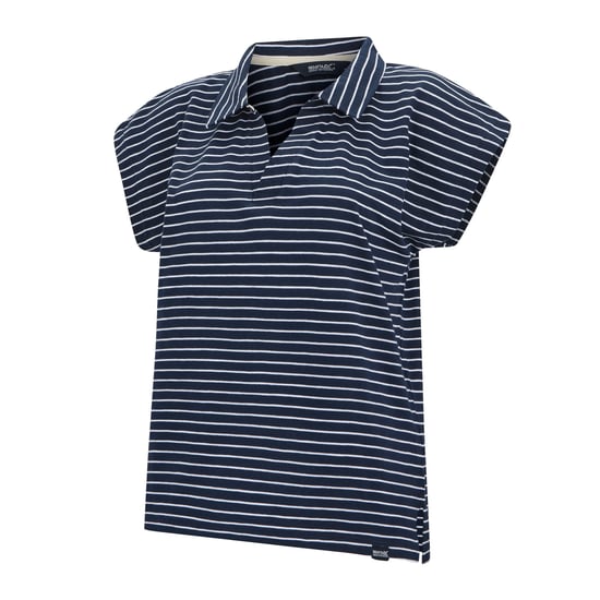 Regatta Dames/Dames Lorana T-Shirt (Marine, Wit) - Image 3