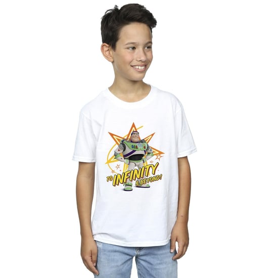 Disney Jongens Toy Story Buzz tot in het oneindige T-Shirt (Wit) - Image 2