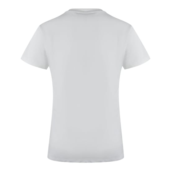 Love Moschino Layered Logo White T-shirt - Image 3